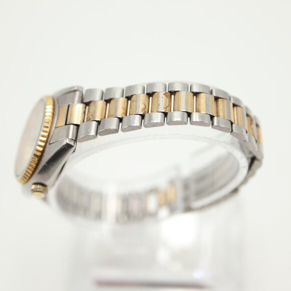 Seiko SQ Presidential Womens Two Tone Day Date Watch 2626-0159 w New Battery - Picture 13 of 16